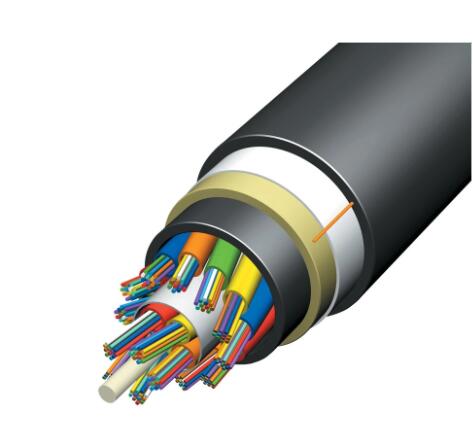 Outdoor Single Mode ADSS 24 Core Fiber Optic Cable