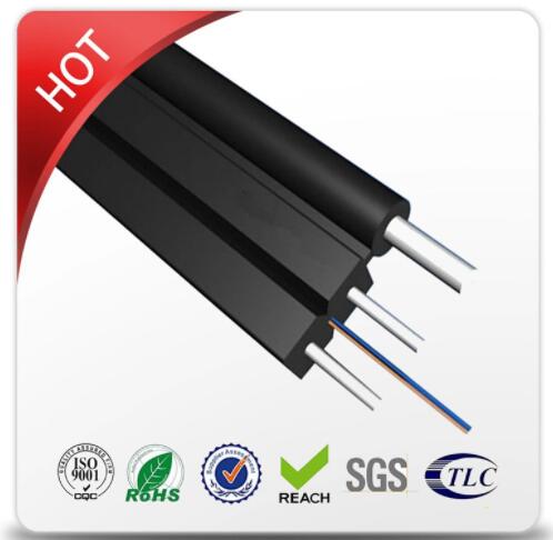 Self-Supporting Bow-Type Drop 2 Core Outdoor Fiber Optical Cable